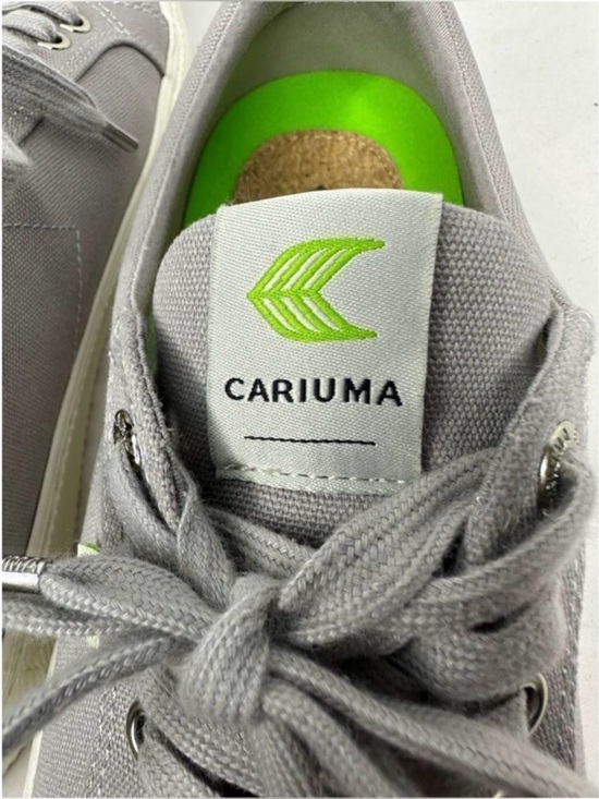 Cariuma OCA Low Light Grey Canvas Unisex Sneaker Women’s Size 11 Men’s Size 9.5 - Picture 14 of 14